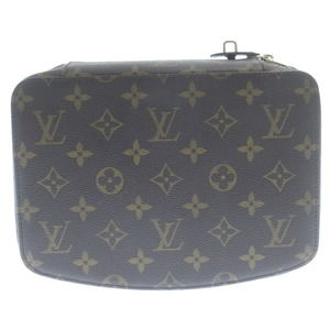 Louis Vuitton Posh Monte Carlo Monogram  Pouch Brown